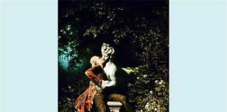 Poeme (1) de Valentin Emil Mușat, traduse în limba engleză de Costina Spînu Heinrich Lossow (1843–1897), pictor german, „Sfinxul și Poetul” (după Heinrich Heine), 1868