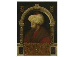 „Interesul lui Mehmed al II-lea pentru arta europeană și creștinism” de Cristi Rusin Portretul sultanului Mehmed al II-lea, atribuit lui Gentile Bellini