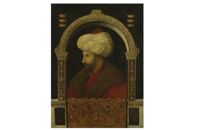Portretul sultanului Mehmed al II-lea, atribuit lui Gentile Bellini