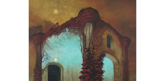 „Cântec mic într-un univers mut”, eseu de Claudiu Neacșu, versiune în limba engleză de Andreea Pintilie Zdzisław Beksiński (1929 –2005), pictor polonez, „AA78”, 1978. Licență: Creative Commons