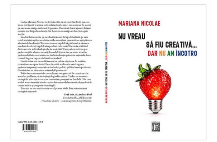 mariana nicolae nu vreau sa fiu creativa editura leviathan 2026 mariana nicolae nu vreau sa fiu creativa editura leviathan 2026